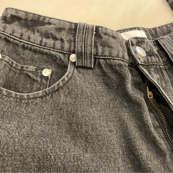 Avec Les FILLES Jeans black Leather Panel pants Sz 28 / US 6 NWT - Picture 8 of 11